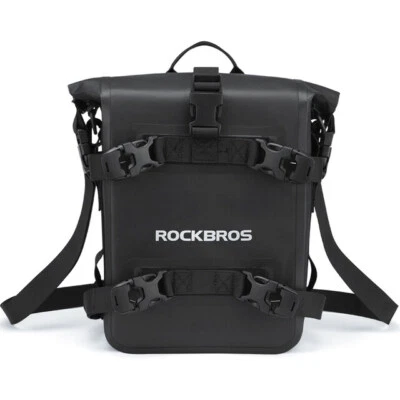 ROCKBROS Motorcycle Bumper Bag Waterproof Multifuctional SaddleBag Handbag Large - Image 1 of 4