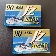 Cassette Tape Metal Position AXIA 90min Sealed Set of 2 J'z Type IV