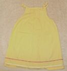 Gymboree Pina Colada Yellow Dress Size 9-12 9 12 Months