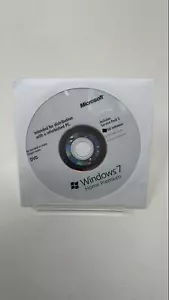 Windows 7 Home Premium 64 Bit Refurbished DVD with COA Key - Picture 1 of 4