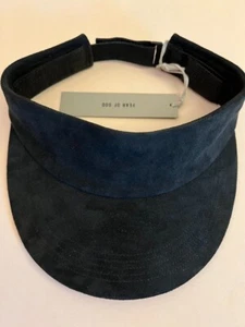 Fear of God Visor, Black, 100% Lambskin, Brand New - Picture 1 of 7