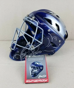 Easton Synergy Fastpitch Catcher Schutzhelm blau ungetragen Gr. Small - Bild 1 von 12