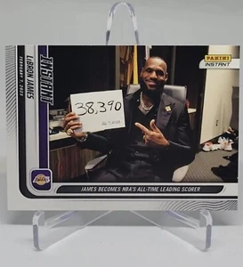 Panini LeBron James NBA'S ALL-TIME LEADING SCORER /14773 Limited Edition - Picture 1 of 2