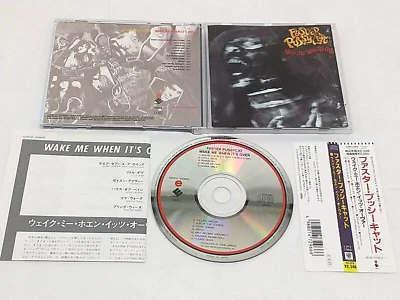 CD Faster Pussycat Wake Me When It's Over 22P2-2966 w/Obi 1989 - Imagem 1 de 4