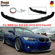 Cup Spoilerlippe Front Ansatz für BMW 3er E92 M Paket vor Facelift