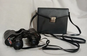 Vintage Binolux Binoculars 7x35 w/ Carry Case & Strap No. 11436 Birding Sports - Picture 1 of 19