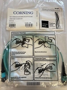 Corning Patchkabel TIA-568 Type-A-12-Faser OM4 5m J759312QEZ-NA005M-SN1 -Neu - Afbeelding 1 van 3