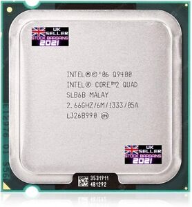 Intel Core 2 Quad Processor Q9400 2.66GHz 1333MHz 6MB LGA775 CPU, OEM (C923)
