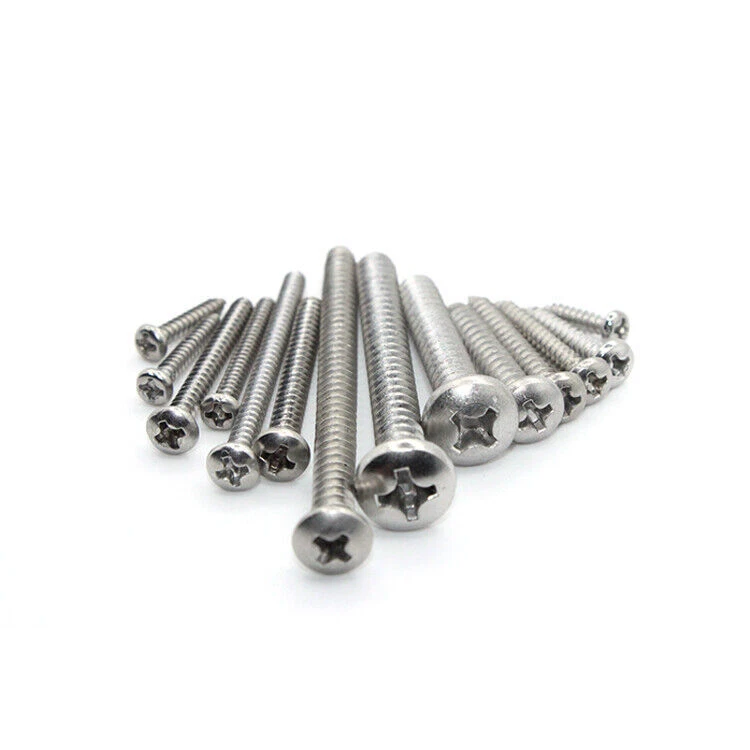JH-FAST M4 PHILLIPS DRIVE PAN HEAD CHIPBOARD WOOD SCREWS A2 STAINLESS STEEL DIN 7505B UK