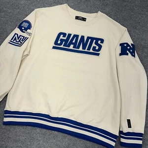 Sweat-shirt New York Giants Pro Standard homme 3XL crème logo cousu *LIRE* - Photo 1/17