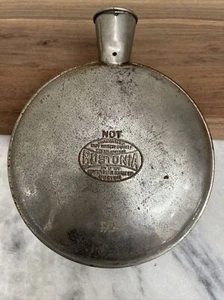 Antique BOSTONIA Hot Water Bottle Bed Warmer Original Screw Plug Chrome Finish - Picture 1 of 10