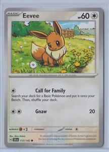 Pokémon 2024 STELLAR CROWN EEVEE 113/142 MINT Never Played - Picture 1 of 1