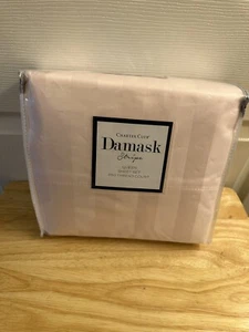 Charter Club Damask Stripe Pink 550TC Queen Sheet Set 4Pc $170 - Picture 1 of 4