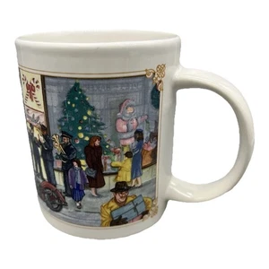 Harley Davidson Vintage 1987 Christmas Holiday Series Keramik Kaffeebecher Tasse sehr guter Zustand - Bild 1 von 10