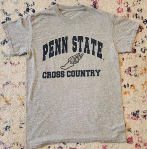 T-shirt Penn State Nittany Lions grigia manica lunga taglia S - Foto 1 di 8
