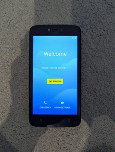 Motorola Moto C Black 16GB Factory Unlocked Fully Working - Picture 1 of 8