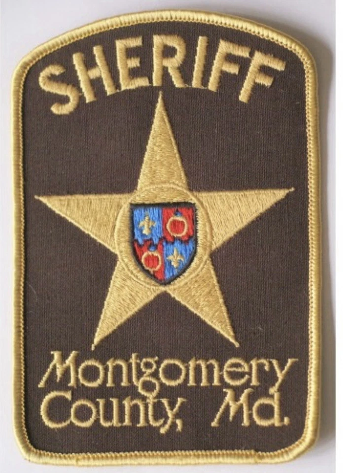 Нашивка шерифа округа Монтгомери штата Мэриленд. - Изображение 1 из 1