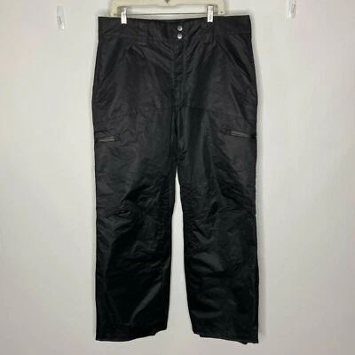 Pulse Ski Pants Mens Womens Size L Black Polyester Not Insulated Snowboard - Image 1 of 4