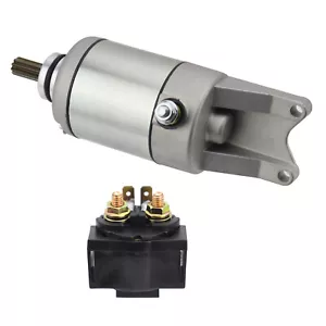 Starter For Kawasaki Prairie 360 KVF360 2x4 2003-2008 18717 with Relay - Foto 1 di 9
