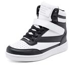 New Women's High Top Sports Casual Boot Hidden Heel Trainners Sneakers Shoes