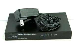 Pakedge Device & Sofware Inc S8Mpd 8-Port Gigabit Managed Switch W. SFP PoE m612 - Picture 1 of 6