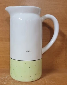 Magenta Rae Dunn FARMHOUSE GUS Krug, 48 Unzen/9", grün, Punkte, neu, neu mit Etikett - Bild 1 von 8