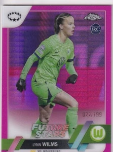 2023 Topps Campeonas de la UEFA Femeninas Prisma Rosa #47 Lynn Wilms #022/199 - Imagen 1 de 1