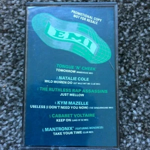 EMI PROMO TAPE FEAT RUTHLESS RAP ASSASSINS/MANTRONIX/ CASSETTE TAPE - Picture 1 of 1