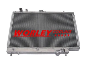 NJ-40mm 2Row Aluminum Radiator For 1990-1994 Mazda Protege 1991 1992 1993 new - Picture 1 of 8