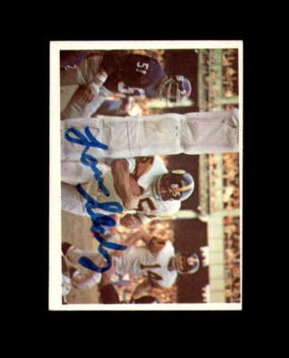 Lou Slaby Signed 1966 Philadelphia Gum Pittsburgh Steelers Autograph - Image 1 of 2