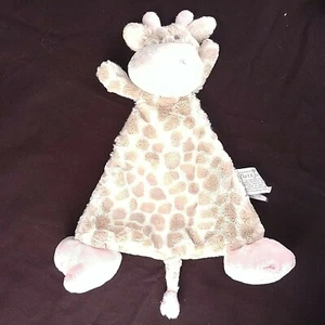 Security Blanket Nate And Jules Baby Giraffe Sadie Pink Feet Rattle - Bild 1 von 4