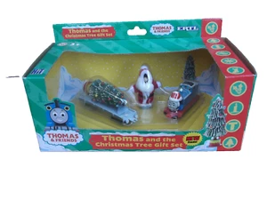 Ertl Thomas The Tank Engine & Friends 2003 THOMAS & THE CHRISTMAS TREE GESCHENKSET - Bild 1 von 8