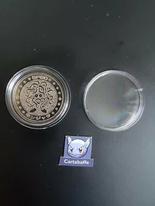 Pièce Coin Meiji Juice Japanese Pokémon Saquedeneu Tangela + Protection - Imagen 1 de 3