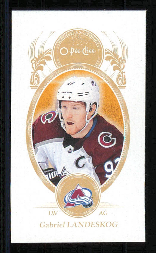 2018-19 O-Pee-Chee Mini #M5 Gabriel Landeskog - Image 1 of 2