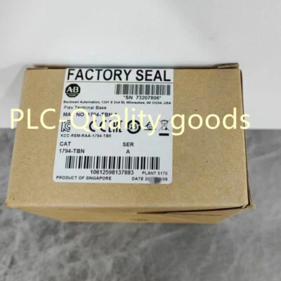 1PCS Brand New 1794TBN AB 1794-TBN SER A FLEX TERMINAL BASE Fast Shipping - Image 1 of 3