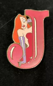 Pin Disney 2010 DisneyStore.com letra inicial serie J Jessica LE 250 DIFÍCIL DE ENCONTRAR RARO - Imagen 1 de 2