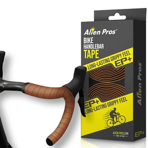 Bike Handlebar Tape Brown New Model EP+ (Set of 2) - Wrap Your Bike - Picture 1 of 12