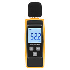 Hand-Held Sound Level Meter, 30~130 Db Decibel Noise Measurement Tester with Bac