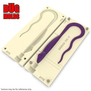 Bait DIY Fishing Mold Soft Plastic Baits Lure Plastisol Bass  CordLizard - Picture 1 of 3