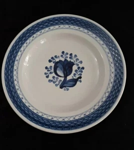 VTG Royal Copenhagen Aluminia Tranquebar Blue BB 6 5/8" Beehive 11/1842 Denmark - Picture 1 of 9
