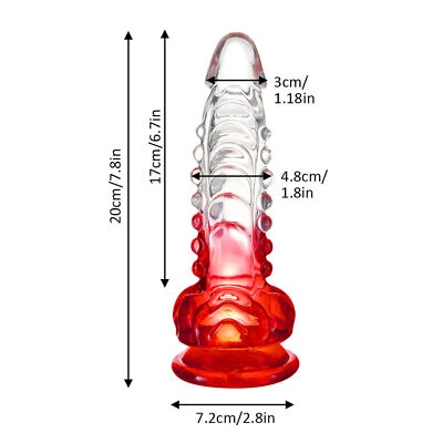Consolador monstruo de 7/8/9 pulgadas ventosa dragón pene Dong punto G juguetes sexuales para mujeres Foto 1 de 4