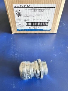 NEU 1/2" EMT Stecker Kompression Qt.1 - Bild 1 von 2