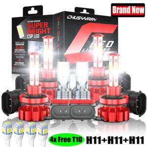 Kit de bombillas LED combo de faros altos y bajos + antiniebla para Chevrolet Impala 2006-2013 - Imagen 1 de 24