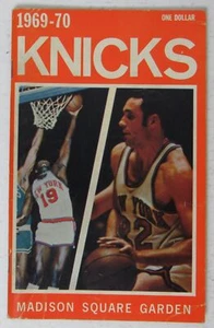 1969-70 NBA New York Knicks Press-Radio-TV Guide 144979 - Picture 1 of 1