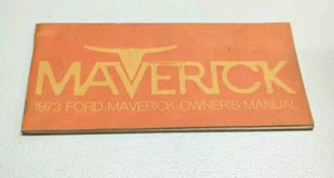 1973 FORD MAVERICK OWNERS MANUAL - Picture 1 of 2
