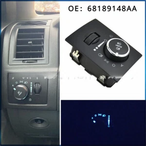 Interruptor de faro luz antiniebla faros automáticos 68189148AA para Dodge Challenger 2014~ - Imagen 1 de 6