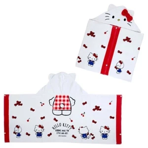 (ASK availability first)SANRIO Hello Kitty Hooded Towel new - Picture 1 of 6