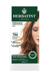 HERBATINT HERBAL NATURAL HAIR DYE MAHOGANY BLOND 7M 150ml - AMMONIA FREE - Picture 1 of 2