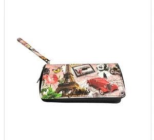 Portafoglio in plastica Marilyn Monroe stampa grafica Parigi Hot Rod - Foto 1 di 3