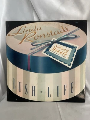 Linda Ronstadt Lush Life Nelson Riddle 1984 Vinyl Record 33 12" VG/cond. - Image 1 of 4